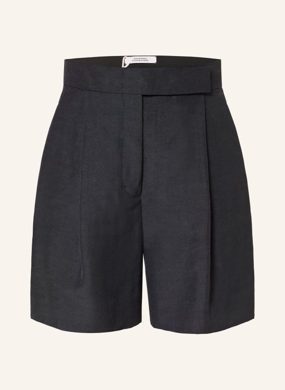 DOROTHEE SCHUMACHER SUMMER CRUISE Shorts with Linen DARK BLUE
