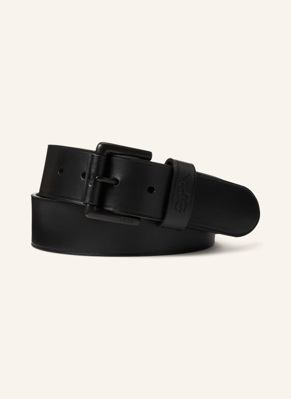 POLO RALPH LAUREN Leather belts BLACK