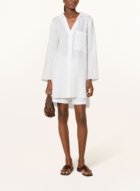 YERSE Linen Blouse DEIA WHITE