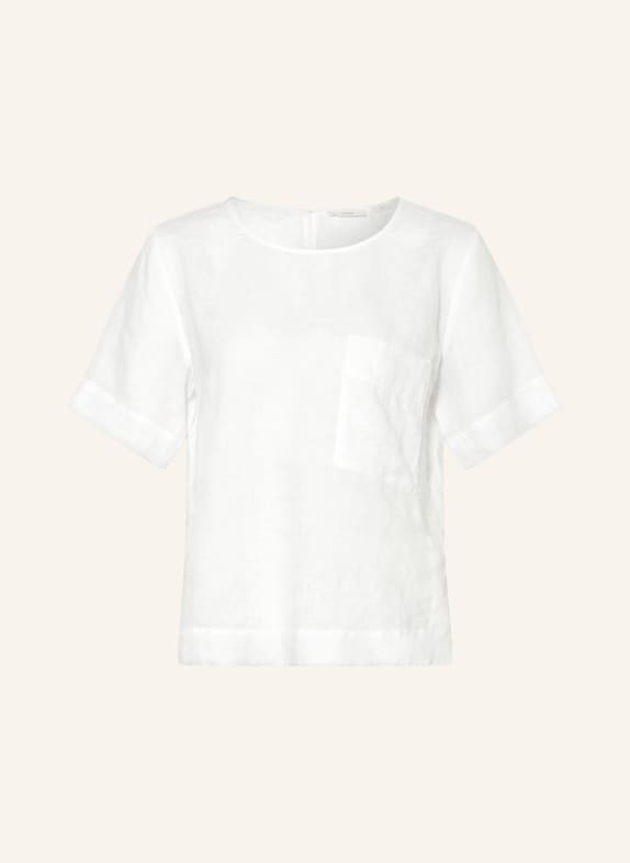 YERSE Chemisier DEIA en lin BLANC