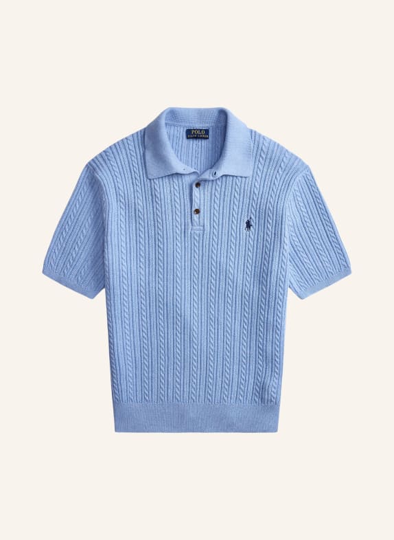 POLO RALPH LAUREN Polo en tricot BLEU CLAIR