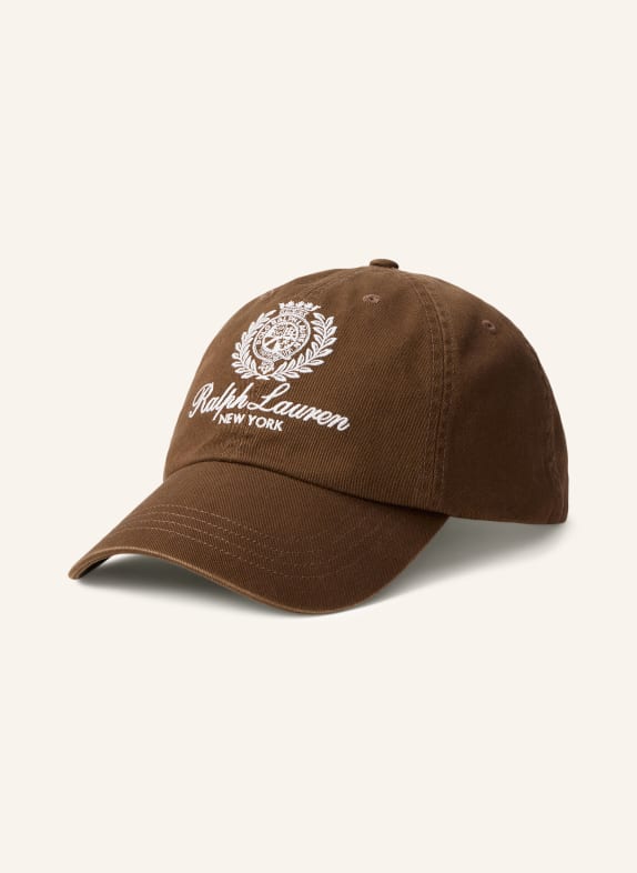 POLO RALPH LAUREN Cap DUNKELBRAUN