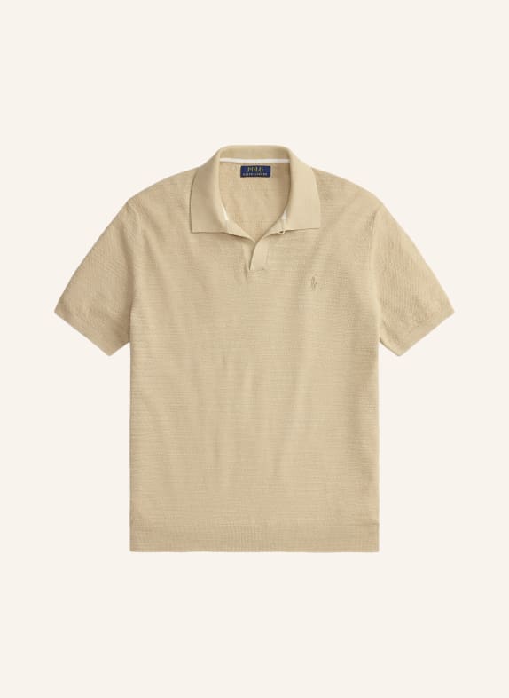 POLO RALPH LAUREN Polo en maille CHAMEAU