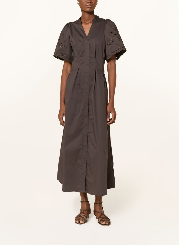 co'couture Kleid DUNKELBRAUN