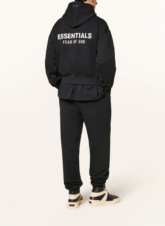 ESSENTIALS - FEAR OF GOD Oversized-Hoodie SCHWARZ