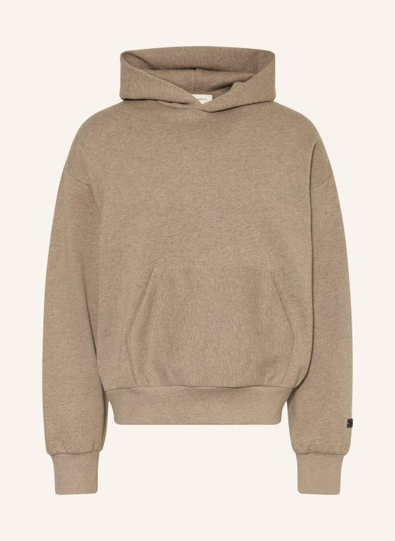 ESSENTIALS - FEAR OF GOD Hoodie TAUPE / SCHWARZ