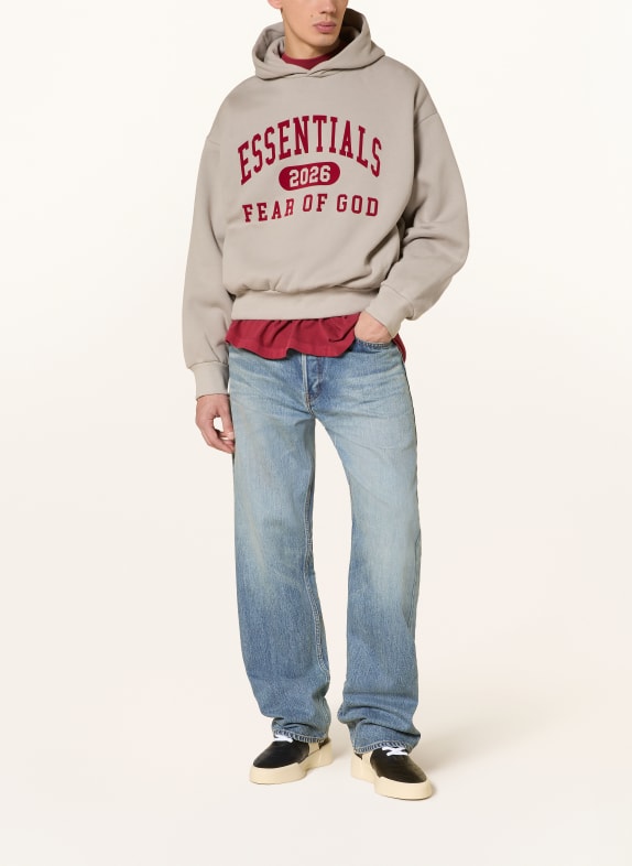 ESSENTIALS - FEAR OF GOD Hoodie ESSENTIALS HELLGRAU
