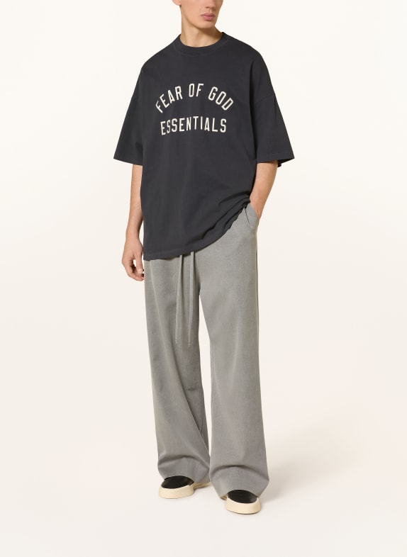 ESSENTIALS - FEAR OF GOD Tricou oversized NEGRU