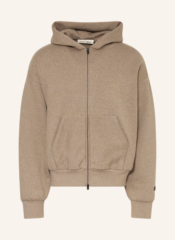 ESSENTIALS - FEAR OF GOD Sweatjacke TAUPE / SCHWARZ