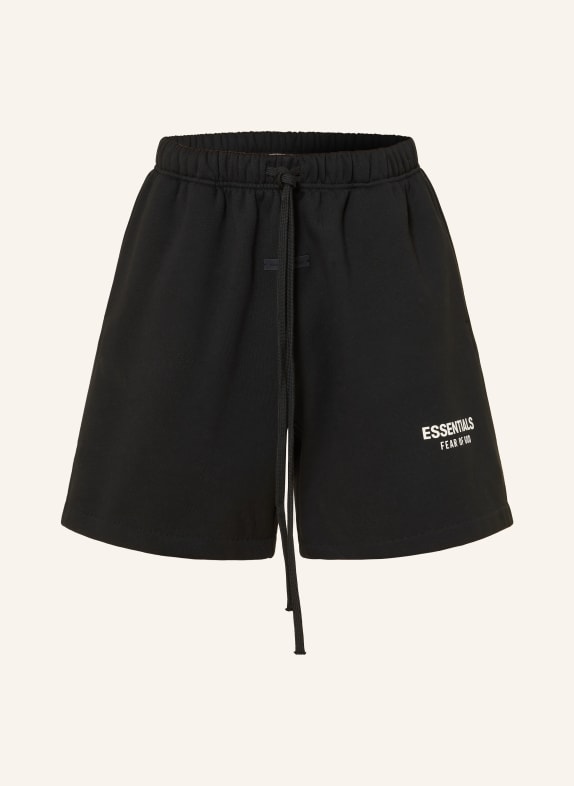 ESSENTIALS - FEAR OF GOD Sweatshorts SCHWARZ / WEISS