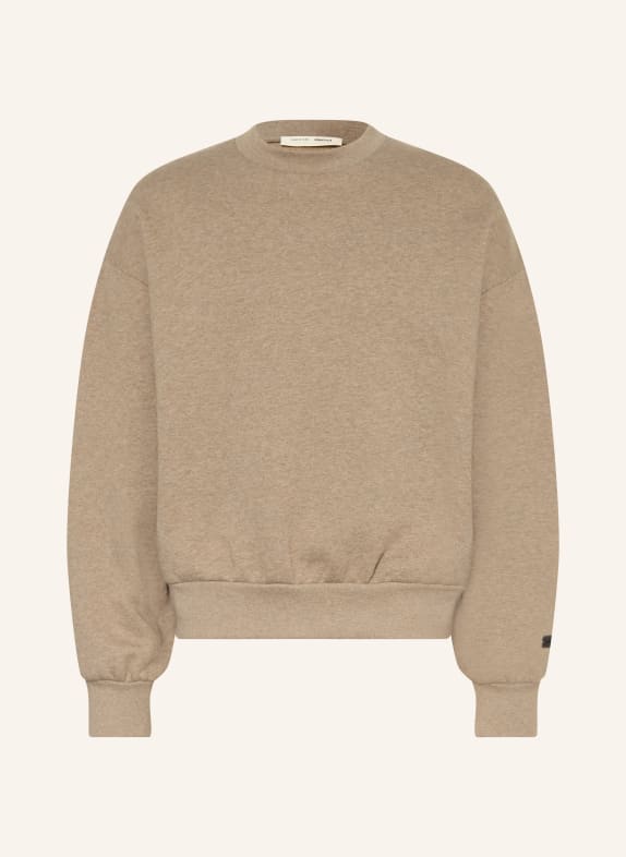 ESSENTIALS - FEAR OF GOD Sweatshirt BEIGE / SCHWARZ