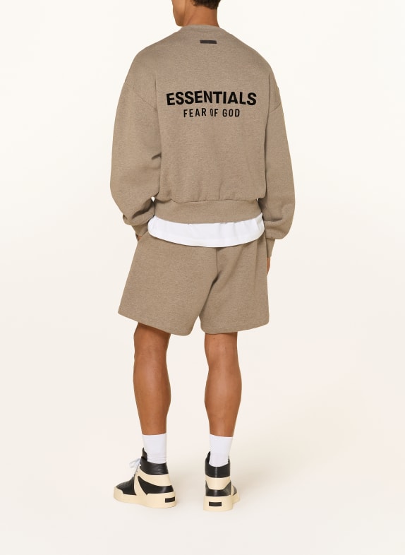 ESSENTIALS - FEAR OF GOD Hanorac BEJ / NEGRU