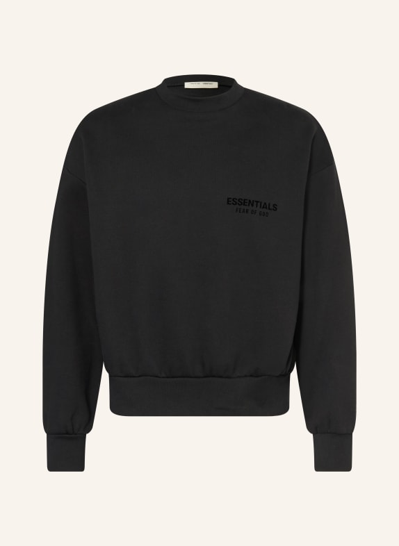 ESSENTIALS - FEAR OF GOD Oversized-Sweatshirt SCHWARZ