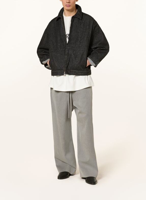 ESSENTIALS - FEAR OF GOD Jeansjacka VINTAGE BLACK