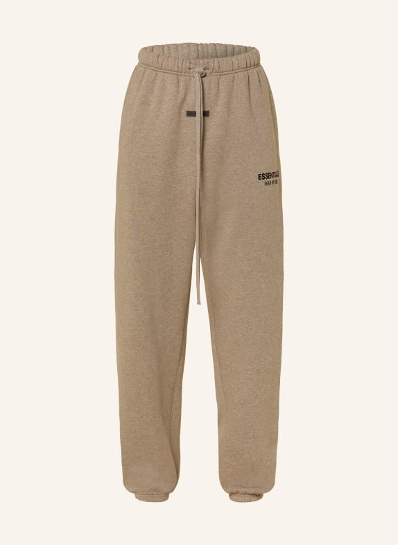 ESSENTIALS - FEAR OF GOD Sweatpants TAUPE / SCHWARZ