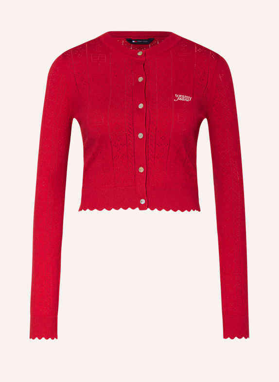 TOMMY JEANS Cardigan RED
