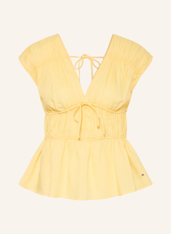 TOMMY HILFIGER Blusenshirt GELB