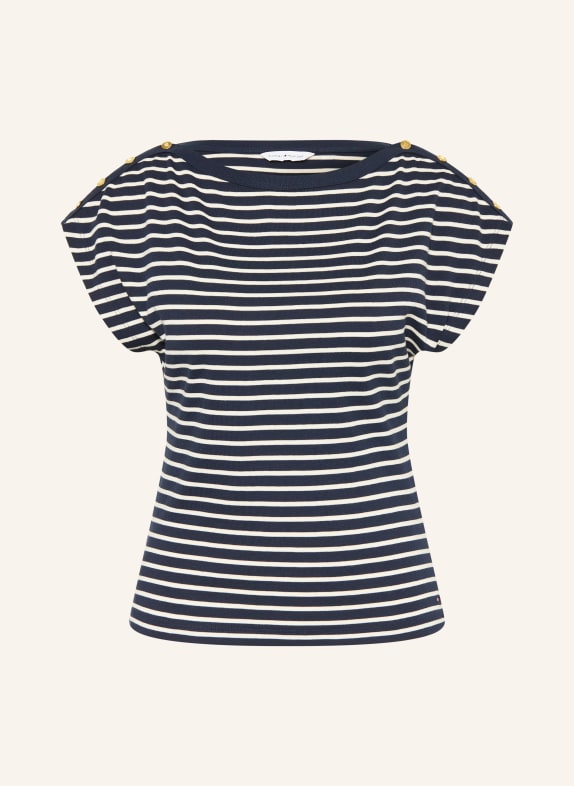 TOMMY HILFIGER Koszulka GRANATOWY / ECRU