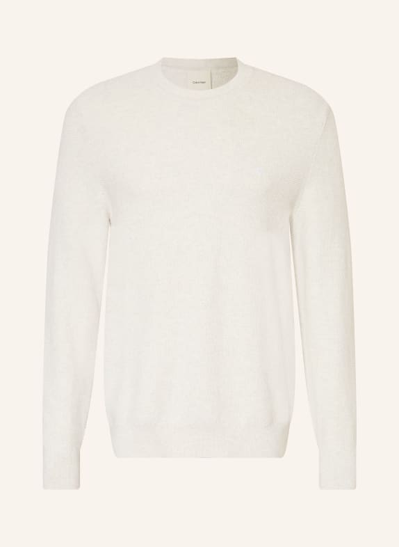 Calvin Klein Svetr SVĚTLE ŠEDÁ