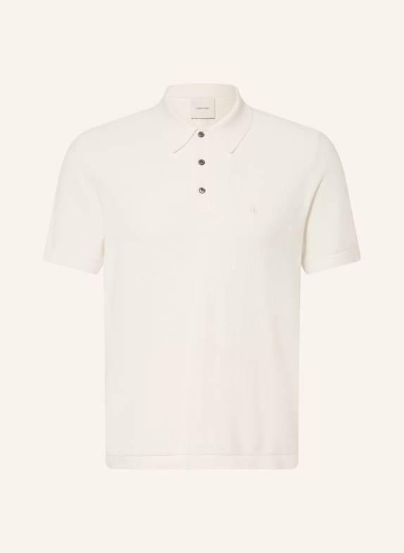 Calvin Klein Piqué-poloshirt CRÈME
