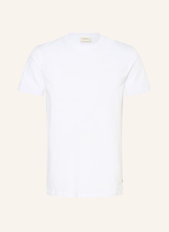 LES DEUX FLOWER T-shirt WHITE / PURPLE / BLACK