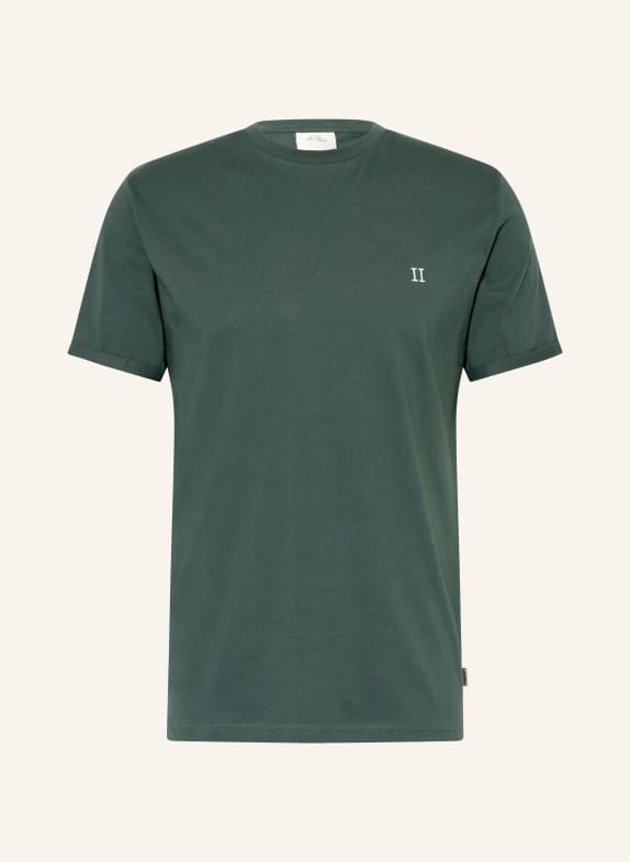 LES DEUX T-shirt CORE DONKERGROEN