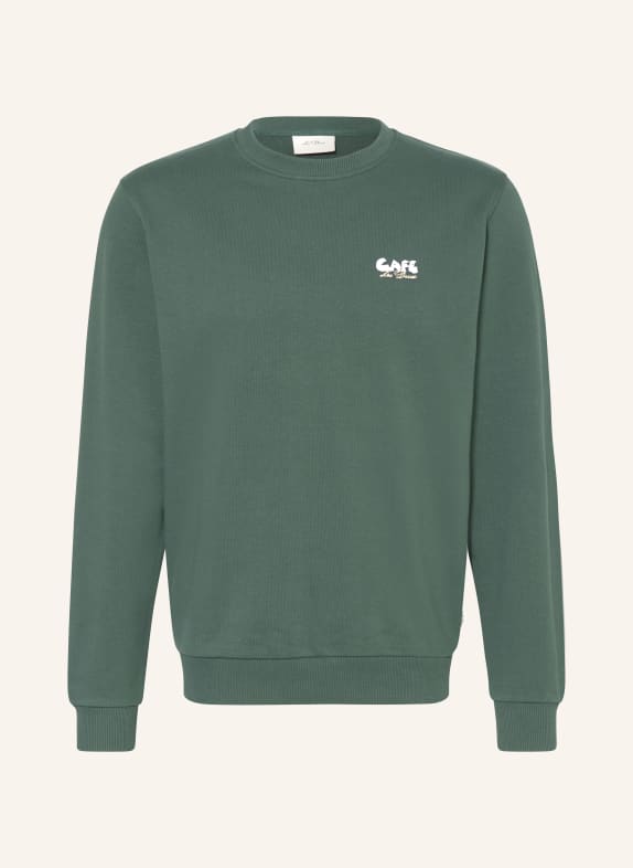 LES DEUX Sweatshirt CAFÉ DUNKELGRÜN