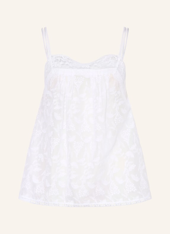 ERES Schlaftop AMANDE WEISS