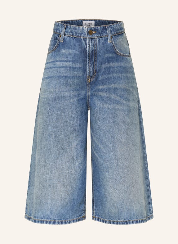 CAMBIO Džínové bermudy PALAZZO 5194 city indigo