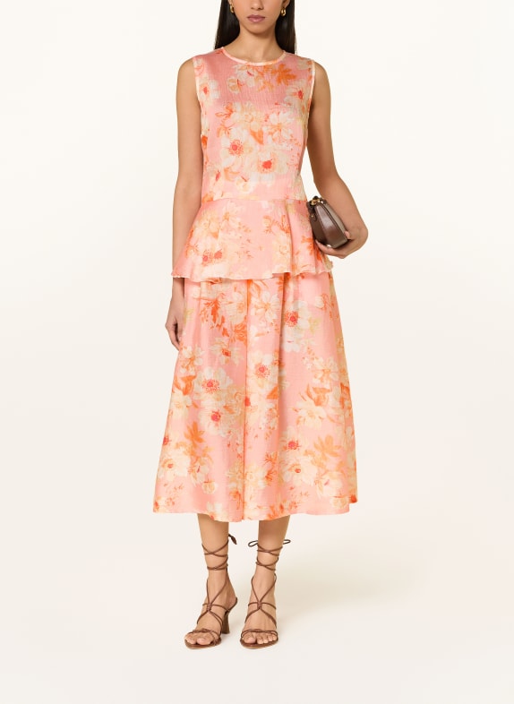 Ana Alcazar Rok ROZE / CRÈME / ORANJE
