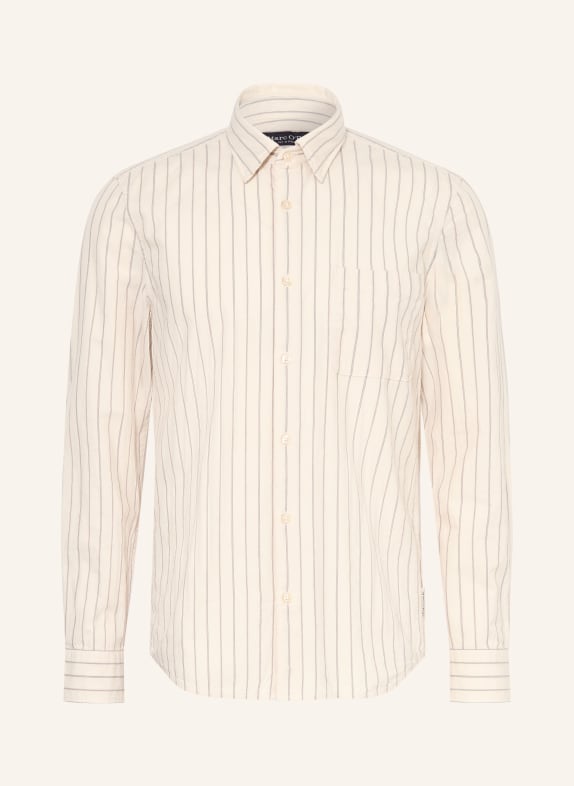 Marc O'Polo Shaped-Fit Shirt CREAM / TAUPE / DARK GRAY