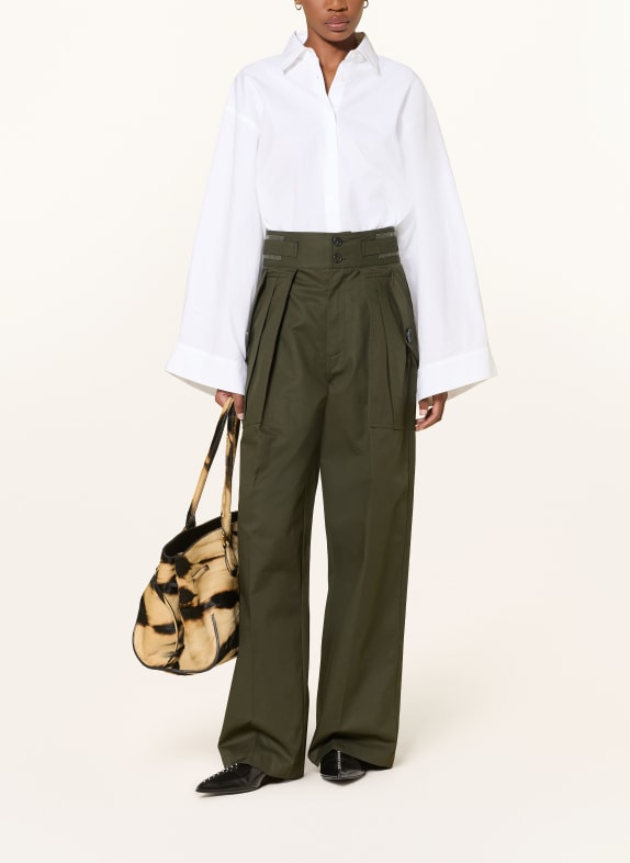 The Frankie Shop Cargo-broek TOVA DONKERGROEN