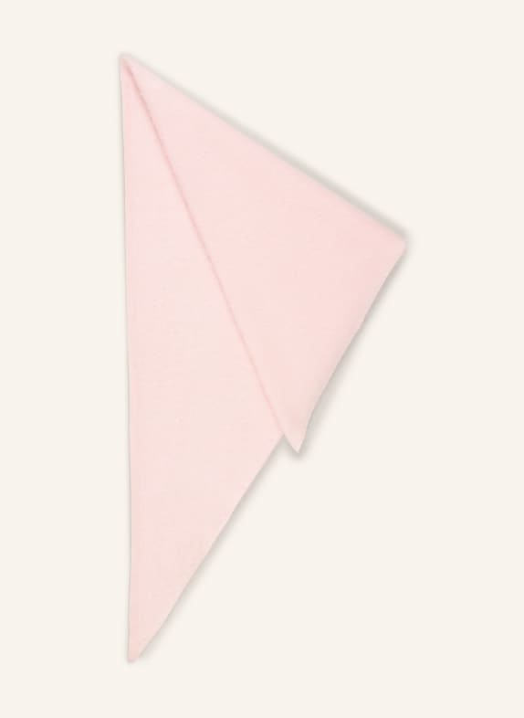 darling harbour Cashmere triangle scarf ROSE