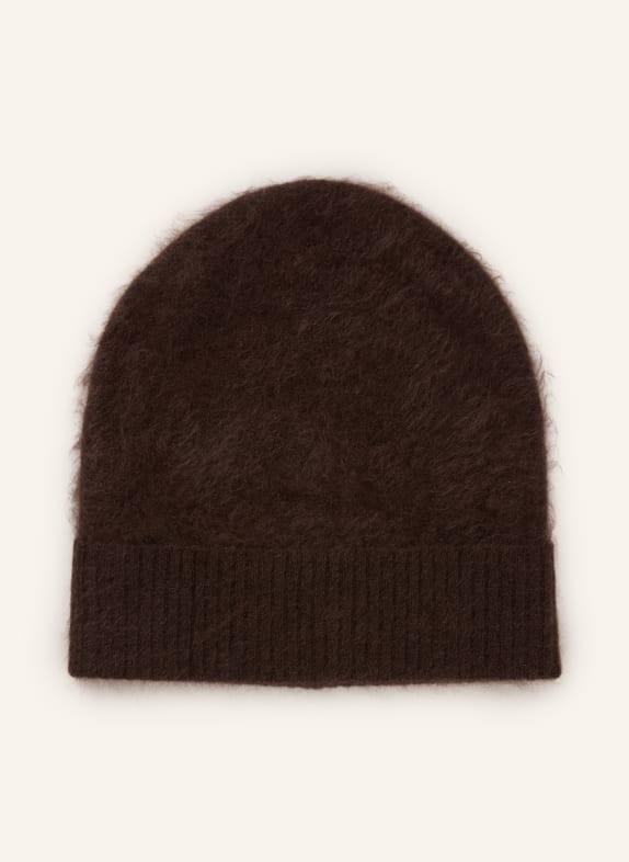darling harbour Cashmere hat DARK BROWN