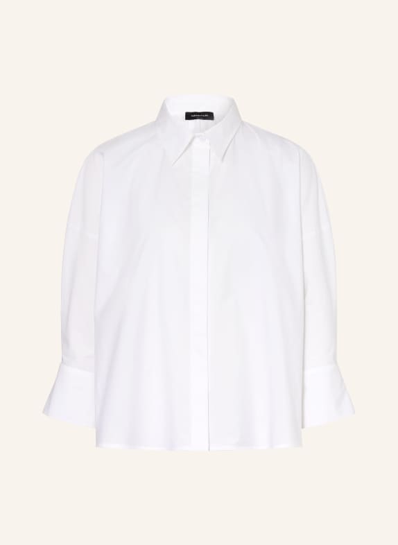 FABIANA FILIPPI Bluzka z rękawami 3/4 i kamyczkami BIAŁY