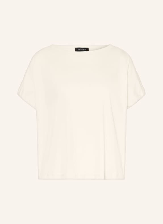 FABIANA FILIPPI T-Shirt mit Schmucksteinen CREME