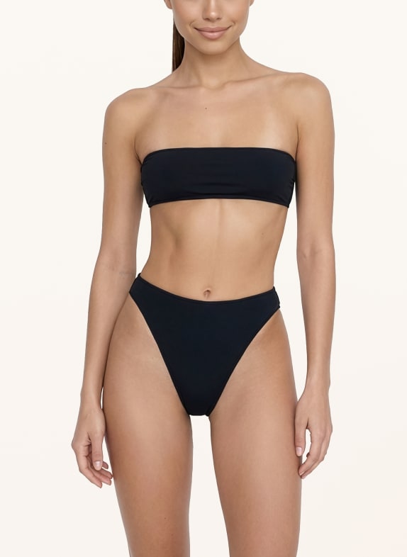 BILALI The Label Bandeau horní díl bikin ALISA ČERNÁ