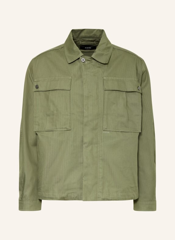 G-Star BATTLE DRESS SHORT Overjacket GREEN