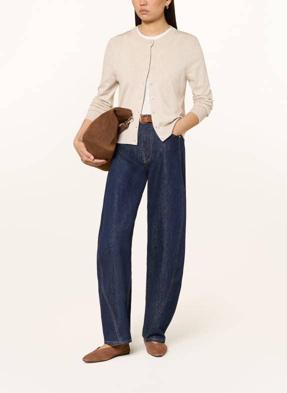 darling harbour Strickjacke Sand Melange