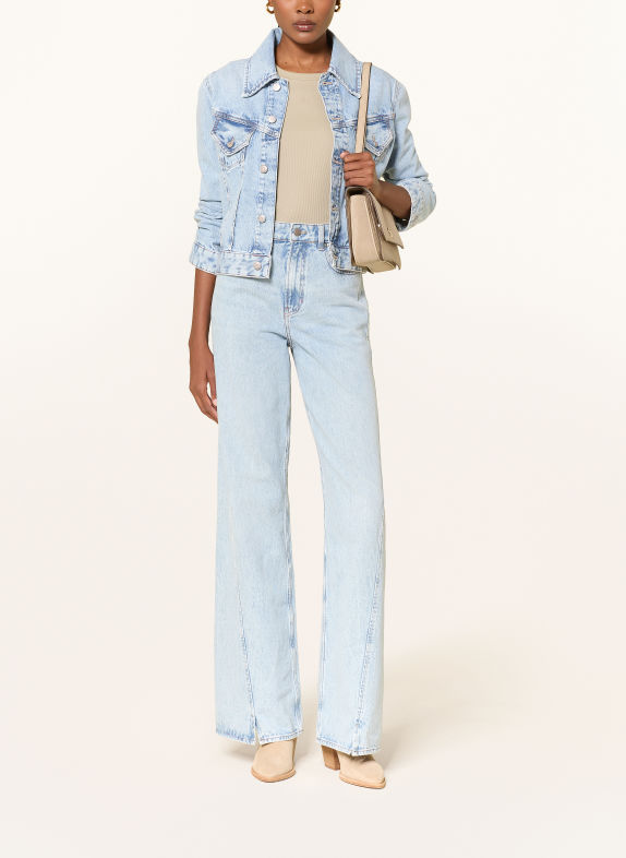 BOSS Jeansjacke TRUCKER 460 OPEN BLUE