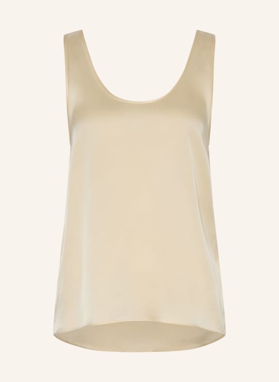 ANINE BING Seidentop LEA HELLGELB