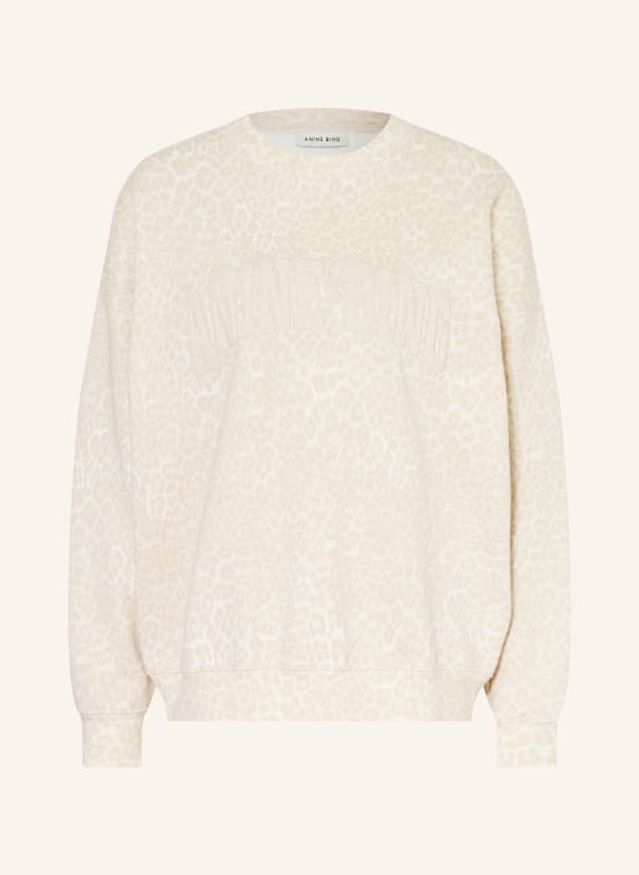 ANINE BING Sweatshirt MILES CREME / BEIGE