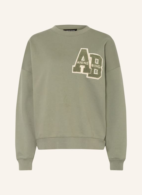 ANINE BING Sweatshirt MILES KHAKI