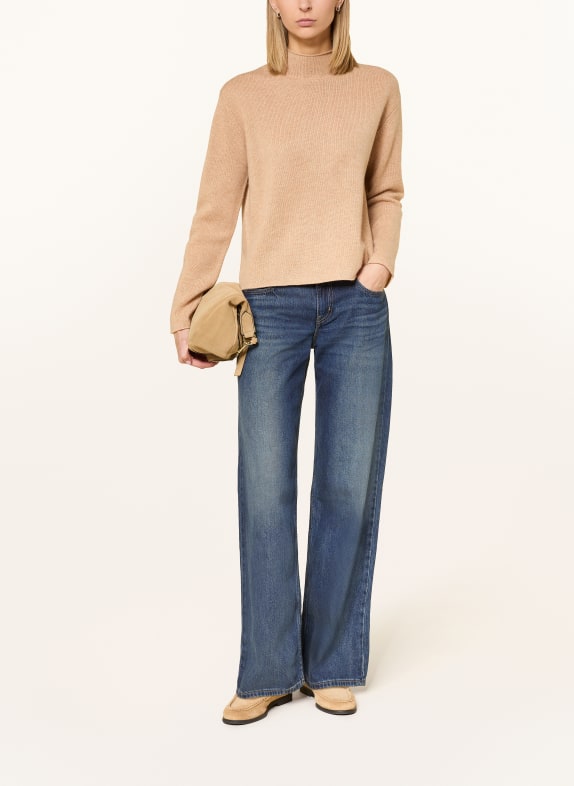 darling harbour Cashmere-Pullover camel Melange