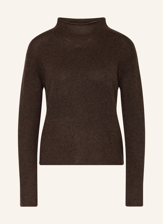 darling harbour Cashmere Sweater chocolate melange