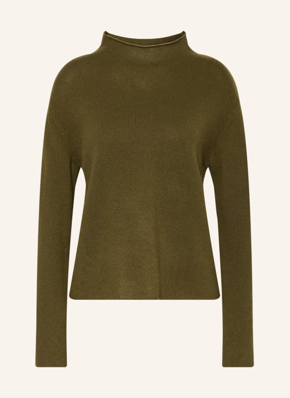 darling harbour Cashmere Sweater OLIVE