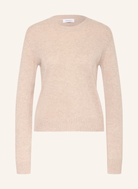 darling harbour Sweter z kaszmiru Sand Melange