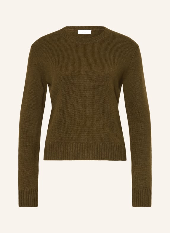 darling harbour Sweter z kaszmiru OLIVE
