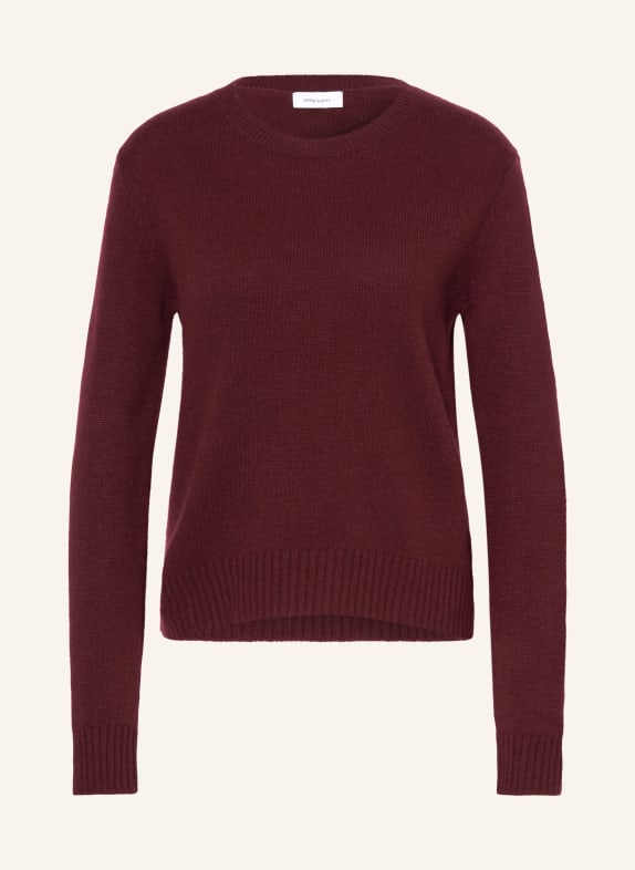 darling harbour Sweter z kaszmiru deep merlot