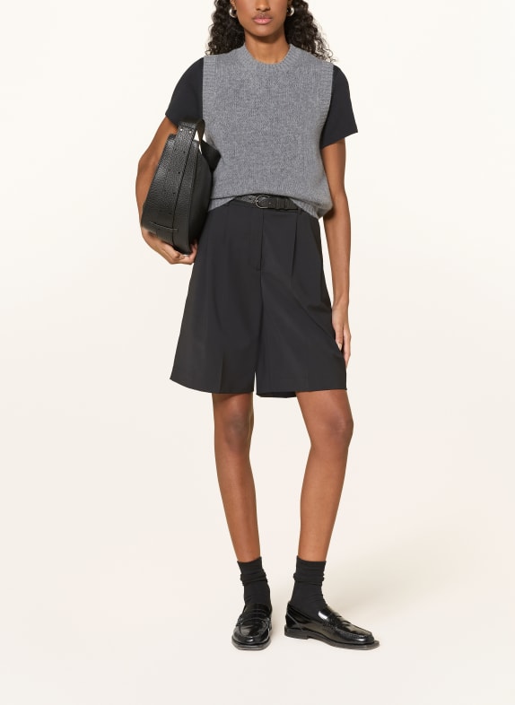 darling harbour Cashmere-Pullunder midgrey melange